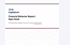 Update typo in Financial Behavior Report